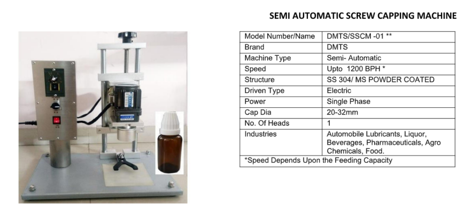 Capping Machines - Dynamic Multitech Solutions
